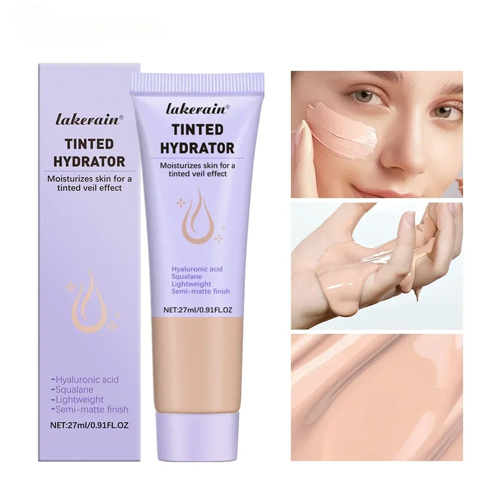 Tinted Hydrator Full Coverage Foundation – Semi-Matte Finish Tinted Moisturizer HIP