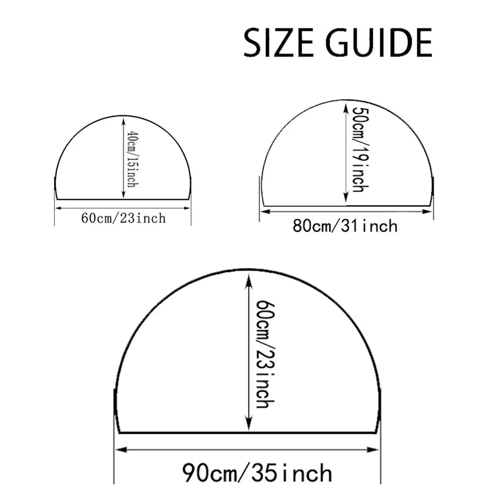 Semicircular Flower Doormat – Anti-Slip Polyester Mat Decorative Doormat HIP