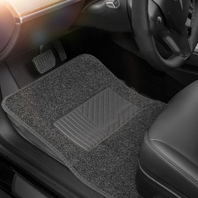 Universal PVC Flocking Car Floor Mats – Waterproof Non-Slip Car Floor Mats HIP