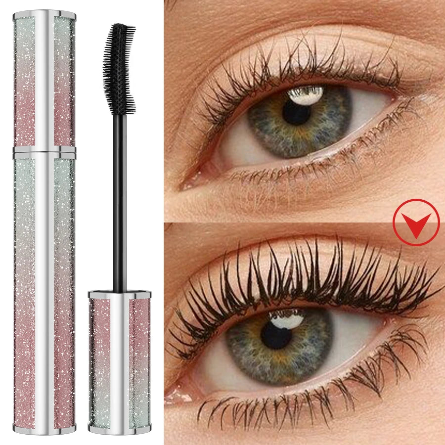 Black Waterproof Mascara for All Lengthening Make Up Products Eyelash Extension Eye Lashes Mascara 4D Effect Korean Cosmeti HIP 1pc