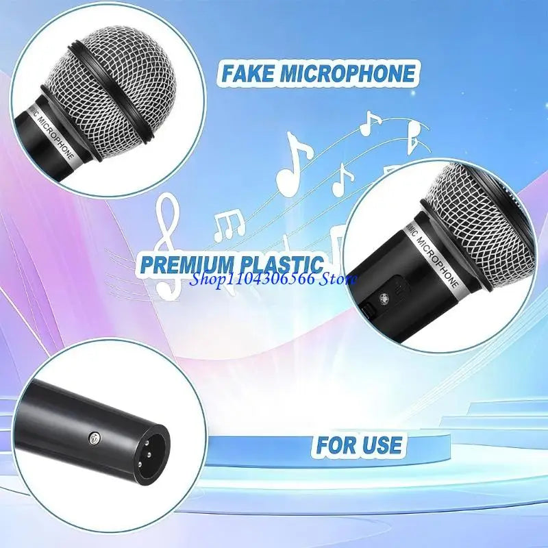 Pretend Play Toy Microphones for Kids & Toddlers – Props Pretend Play Prop HIP