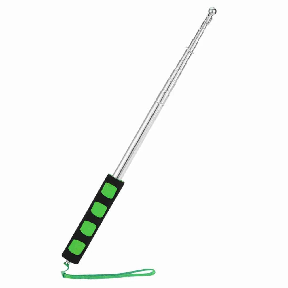 2m Telescopic Flag Pole – Stainless Steel Tour Guide Stick Telescopic Guide Pole HIP