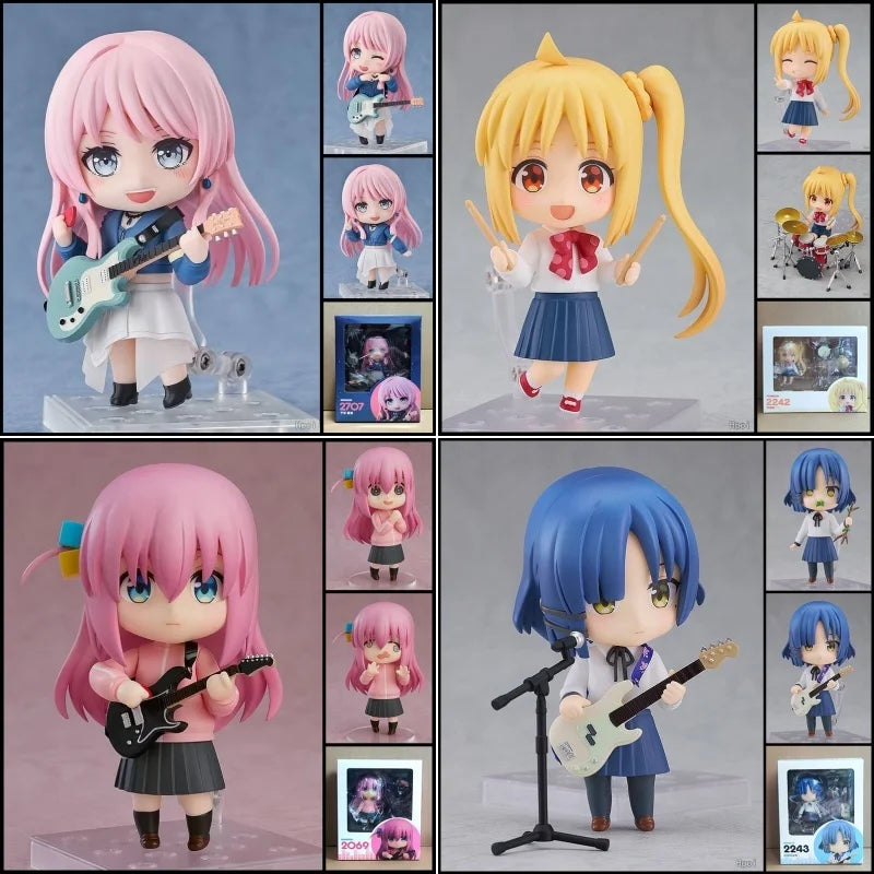 Bocchi The Rock! Q Version Action Figure Set – 4 Models Anime Action Figure HIP
