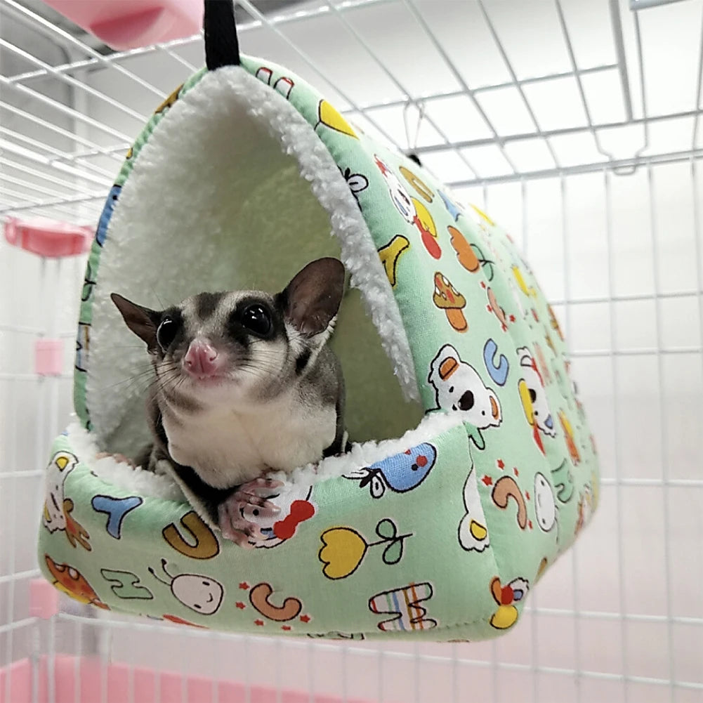 Winter Warm Bird Cage Parrot Cotton Nest Parrot Nest Budgie For Hammock Cage Hut Tent Bed Hanging Cave Pet Products HIP