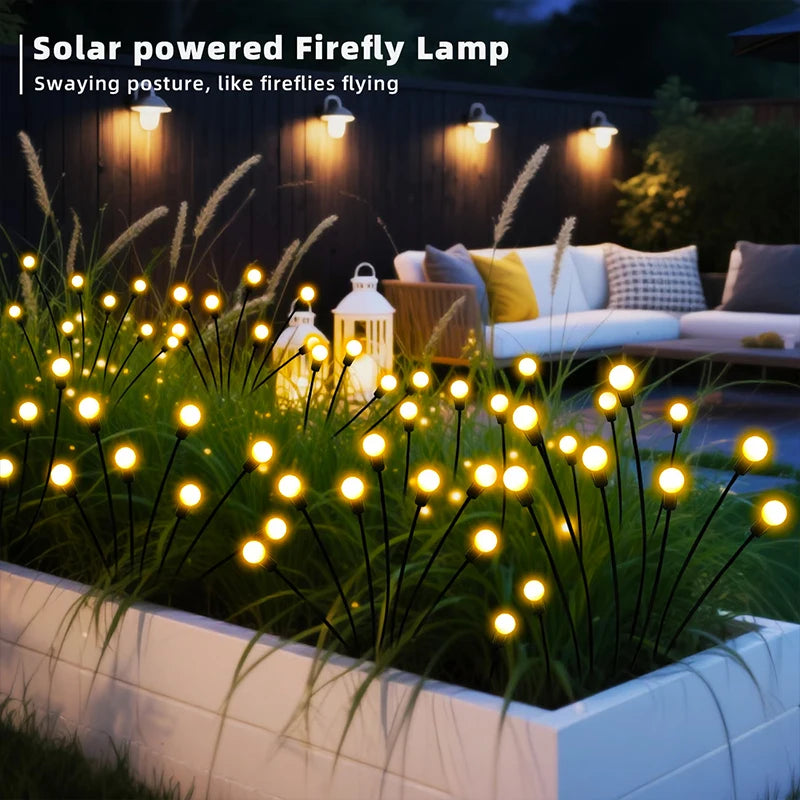 Solar Firefly Pathway Lights – Waterproof Swaying Lawn Decor Solar Pathway Lights HIP