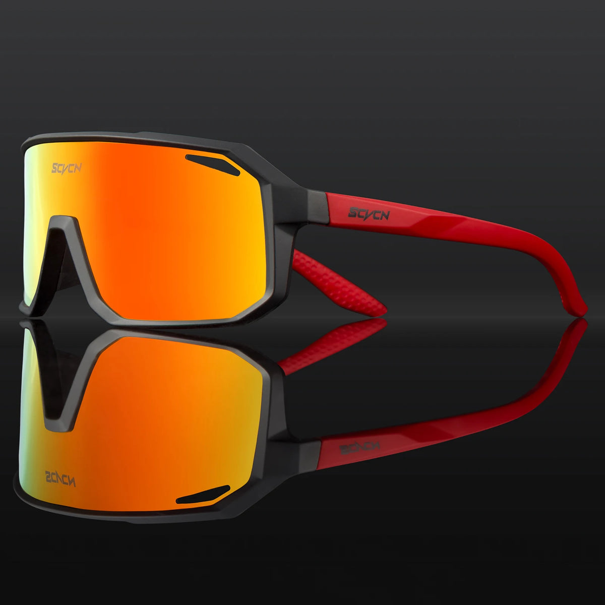 SCVCN UV400 Cycling Sunglasses – Unisex Sports Eyewear Sports Cycling Sunglasses HIP DZ-SC-X62-08 1lens-no box