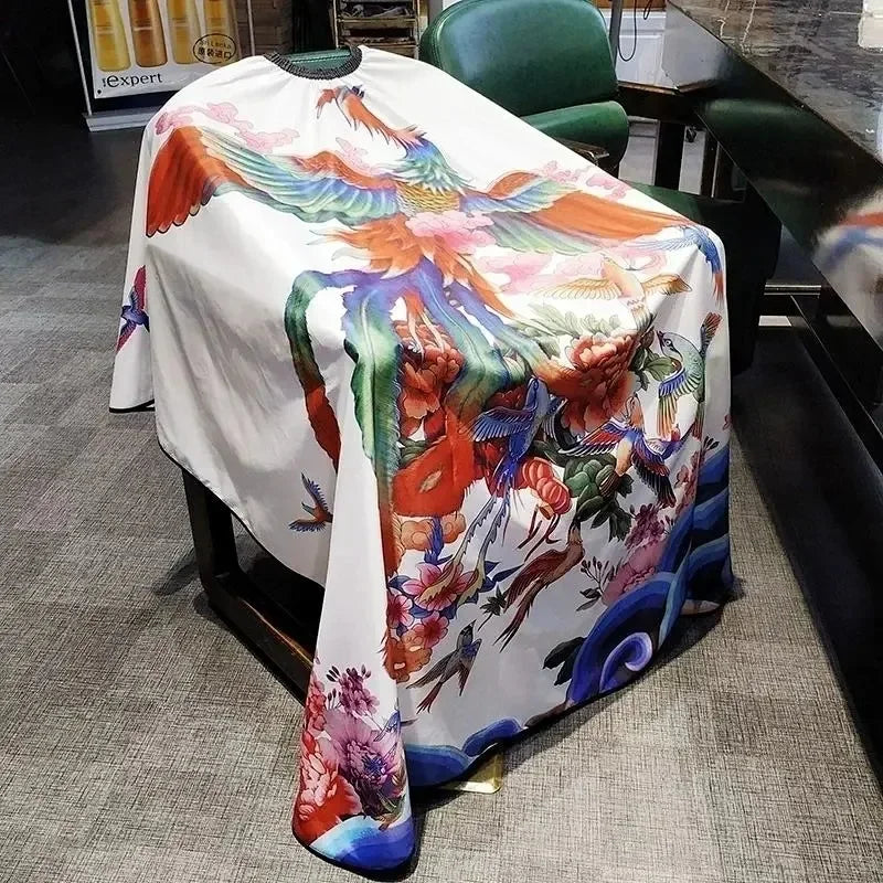 Antistatic Hairdresser Apron Hair Cut Cape Hairdress Gown Cape Hair Salon Barber Hair Cutting Dye Apron Salon Styling Cloth HIP D