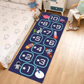 Space Hopscotch Kids Play Rug – Non-Slip, Washable & Educational Kids Educational Rug HIP 1 40x120cm