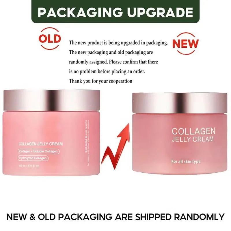 Sakura Collagen Jelly Cream – Niacinamide & Hydrolyzed Collagen Collagen Face Cream HIP