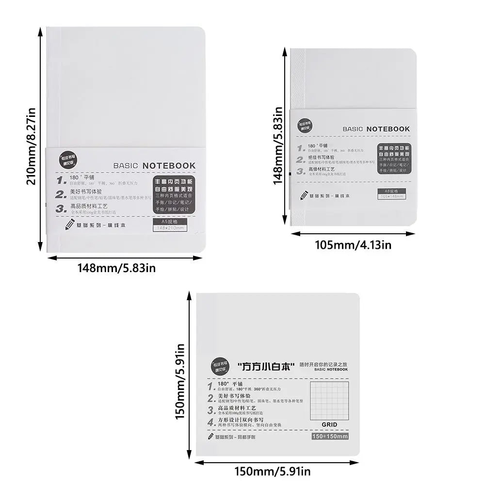 A5 A6 Notebook Refill Pages – Grid, Lined & Blank Notebook Refill Pages HIP