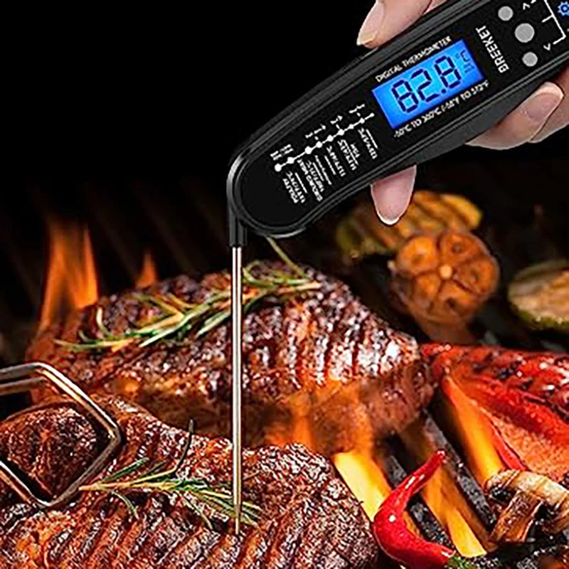 Digital Dual Probe Meat Thermometer – BBQ & Kitchen Kitchen Thermometer HIP