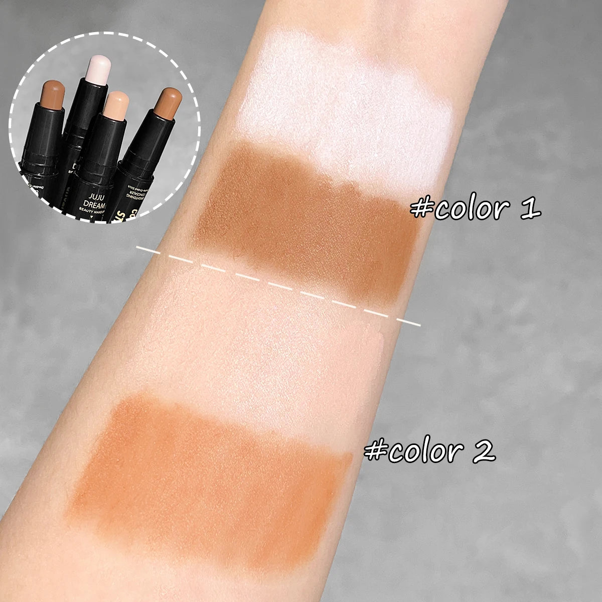 JUJU Dream Double-Ended Highlight & Contour Stick Highlight Contour Stick HIP