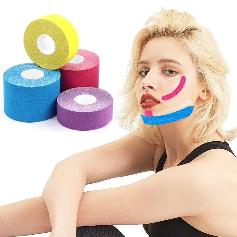 Kinesiology V-Line Face Lifting Tape 2.5cm x 5M | Skin Care Face Lifting Tape HIP
