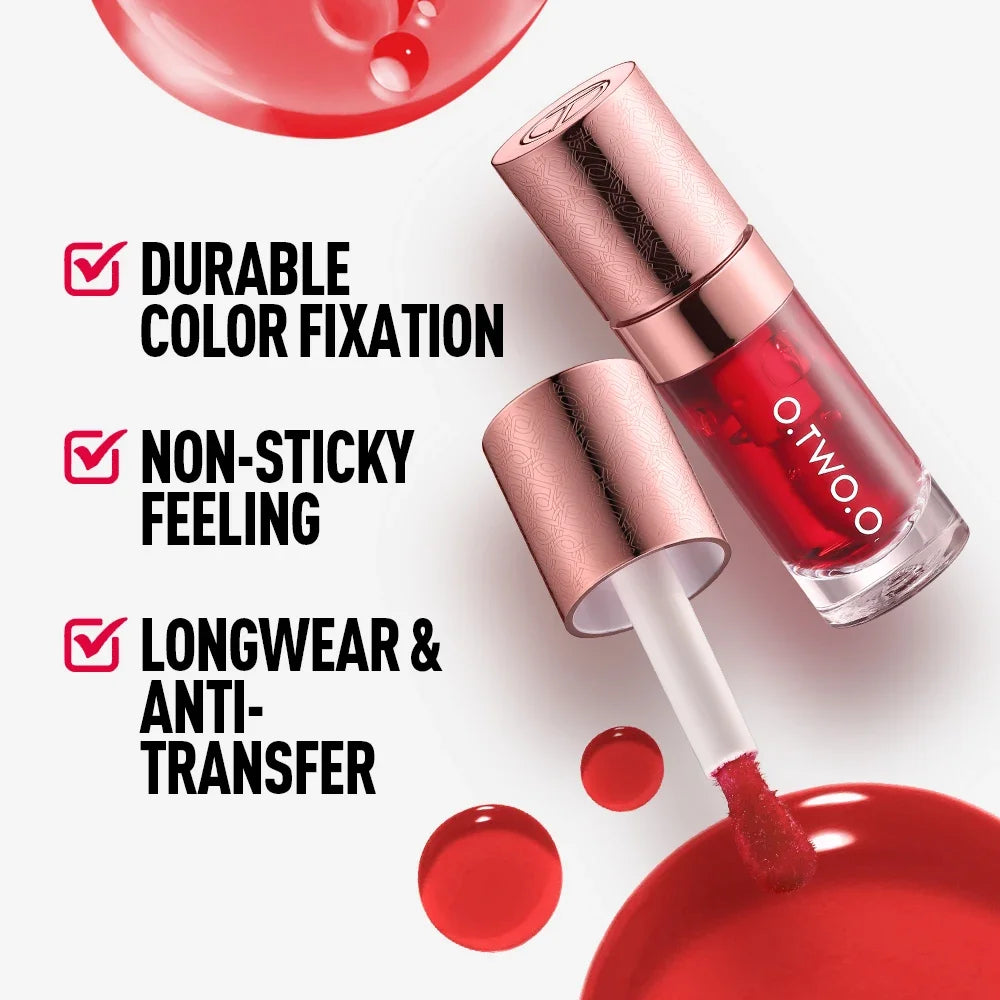 O.TWO.O Waterproof Lip & Cheek Tint – Multi-Use Blush Gloss Lip & Cheek Tint HIP