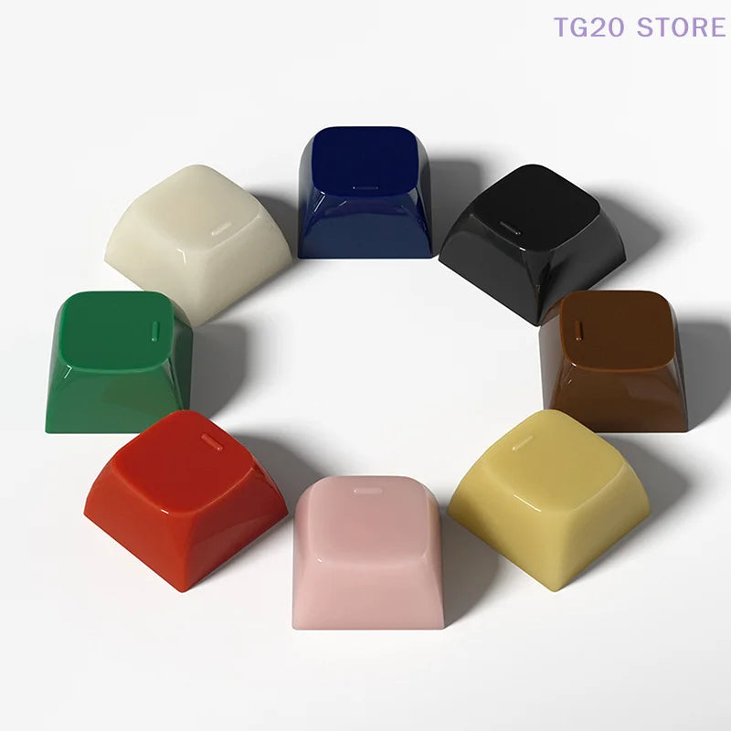 XDA Jade Jelly Clear PC Keycap for Custom Mechanical Keyboard Mechanical Keyboard Keycap HIP