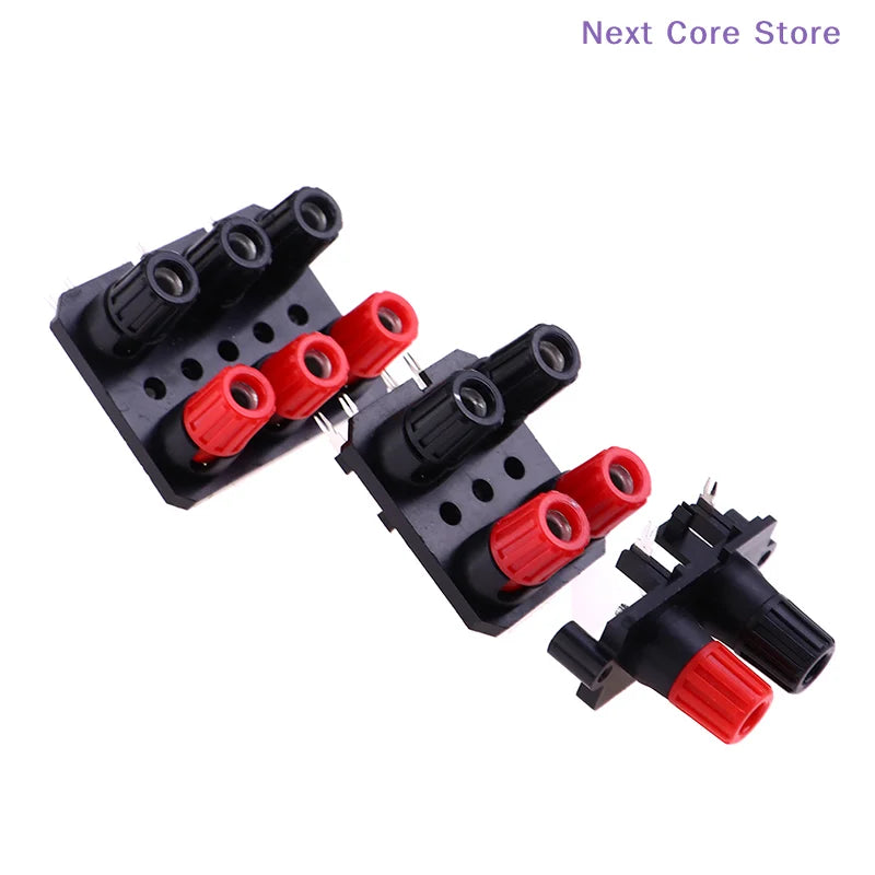 4mm Banana Plug Terminal Block – 2/4/6 Position Speaker Connector Speaker Terminal Block HIP