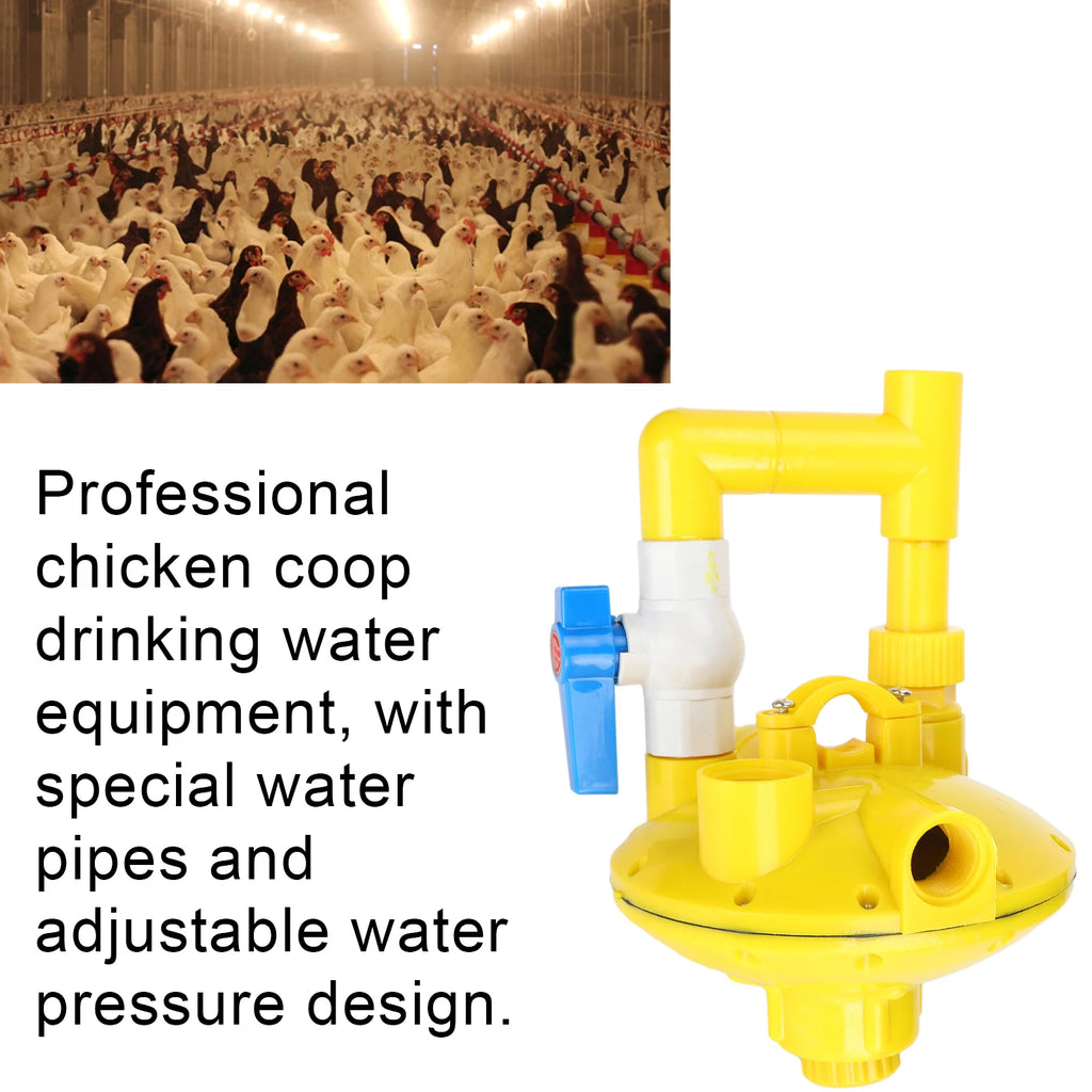 Professional Water Pressure Regulator for Poultry Chicken Drinking Farm Water Equipment HIP