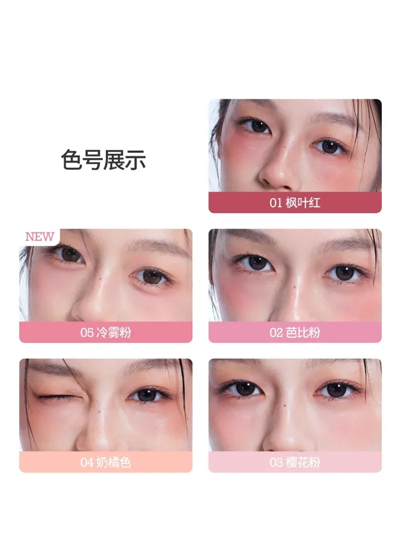 Iwawa Plump Liquid Blush – Dewy & Long-Lasting | 5.5g Liquid Blush HIP