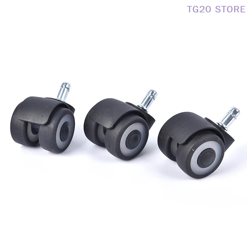 Universal Quiet Office Chair Replacement Caster Wheel – Rubber Furniture Caster Wheel HIP