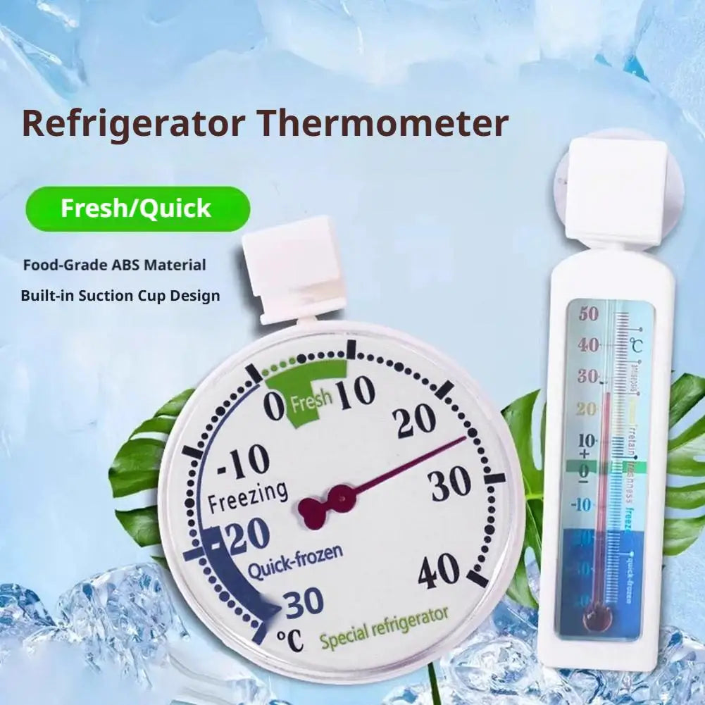 Refrigerator Freezer Thermometer Fridge Refrigeration Temperature Gauge Home Use Kitchen Accessories Tools Dropshipping HIP