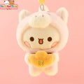 Bubu & Dudu 2026 Mascot Panda Plush Keychain – 12CM Doll Plush Keychain Toy HIP Yier