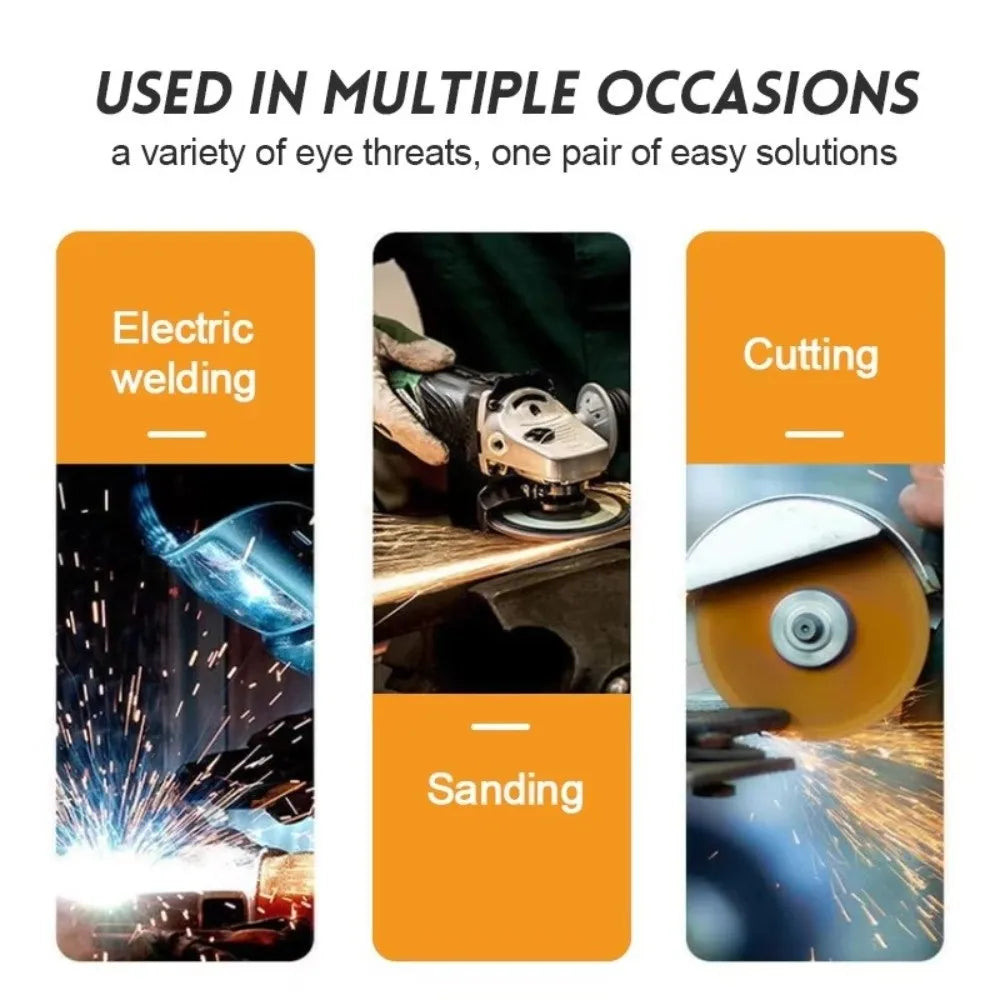Auto-Darkening Welding Goggles | Solar Anti-Glare Lens Welding Safety Goggles HIP