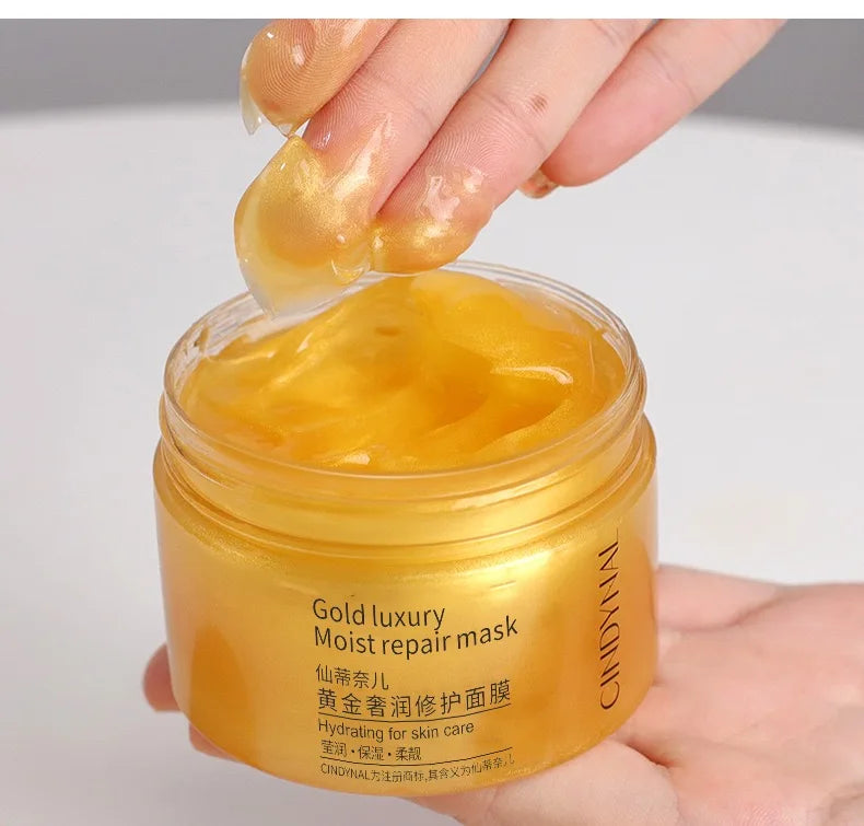Gold Collagen Sleeping Mask – Firming & Hydrating Cream 120g Sleeping Face Mask HIP