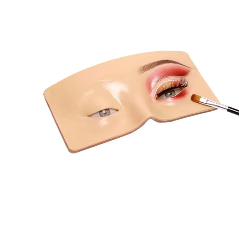 3D Silicone Makeup Practice Board – Face Mannequin for Beginners Makeup Practice Board HIP Light