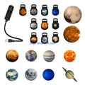 Galaxy Projector Night Light – 9 Modes, USB, Flexible Neck Galaxy Night Light HIP 10 patterns CN