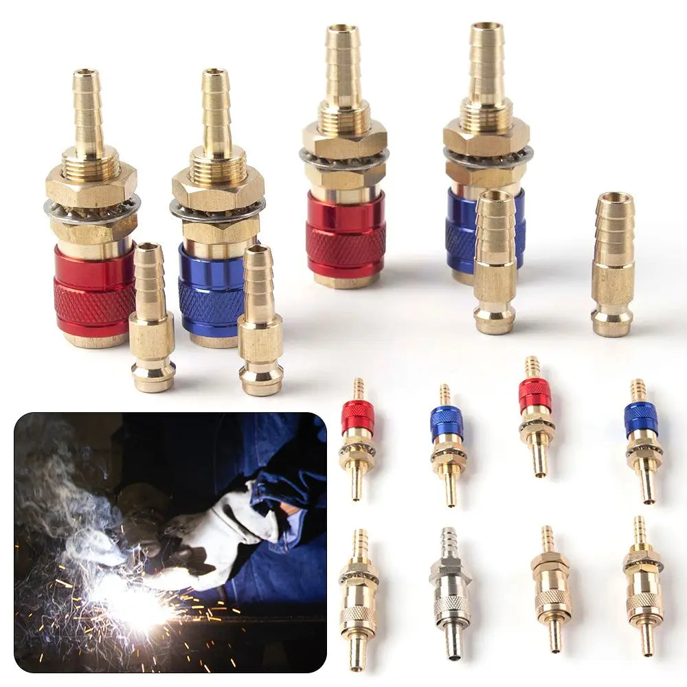 M6 M8 Water Cooled Adapter – Quick Fit Welding Connector Welding Adapter Fitting HIP