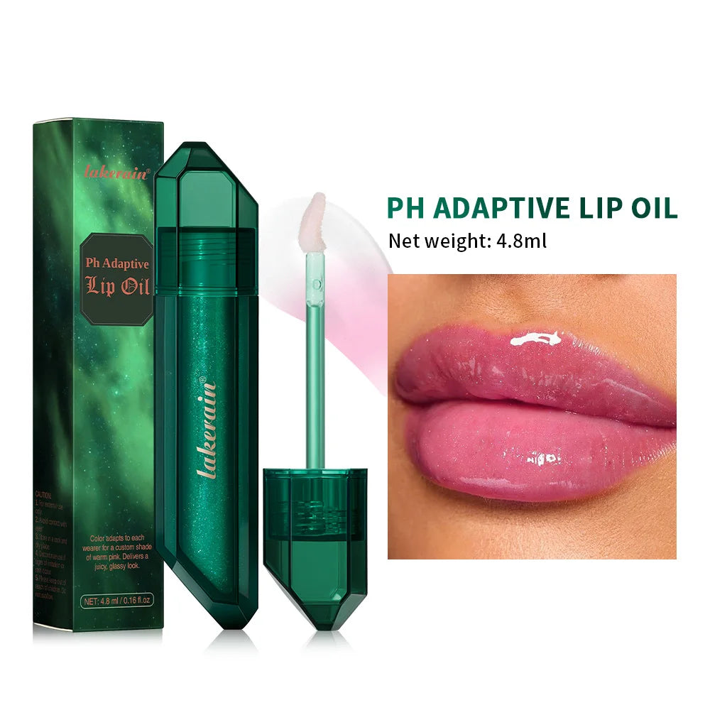 Lip Oil PH Adaptive Color Changing Magic Pink Tone Moisturizing Nourish For All Skin Tones Popular Care Lip Plumper Lips Glosses HIP 1pc