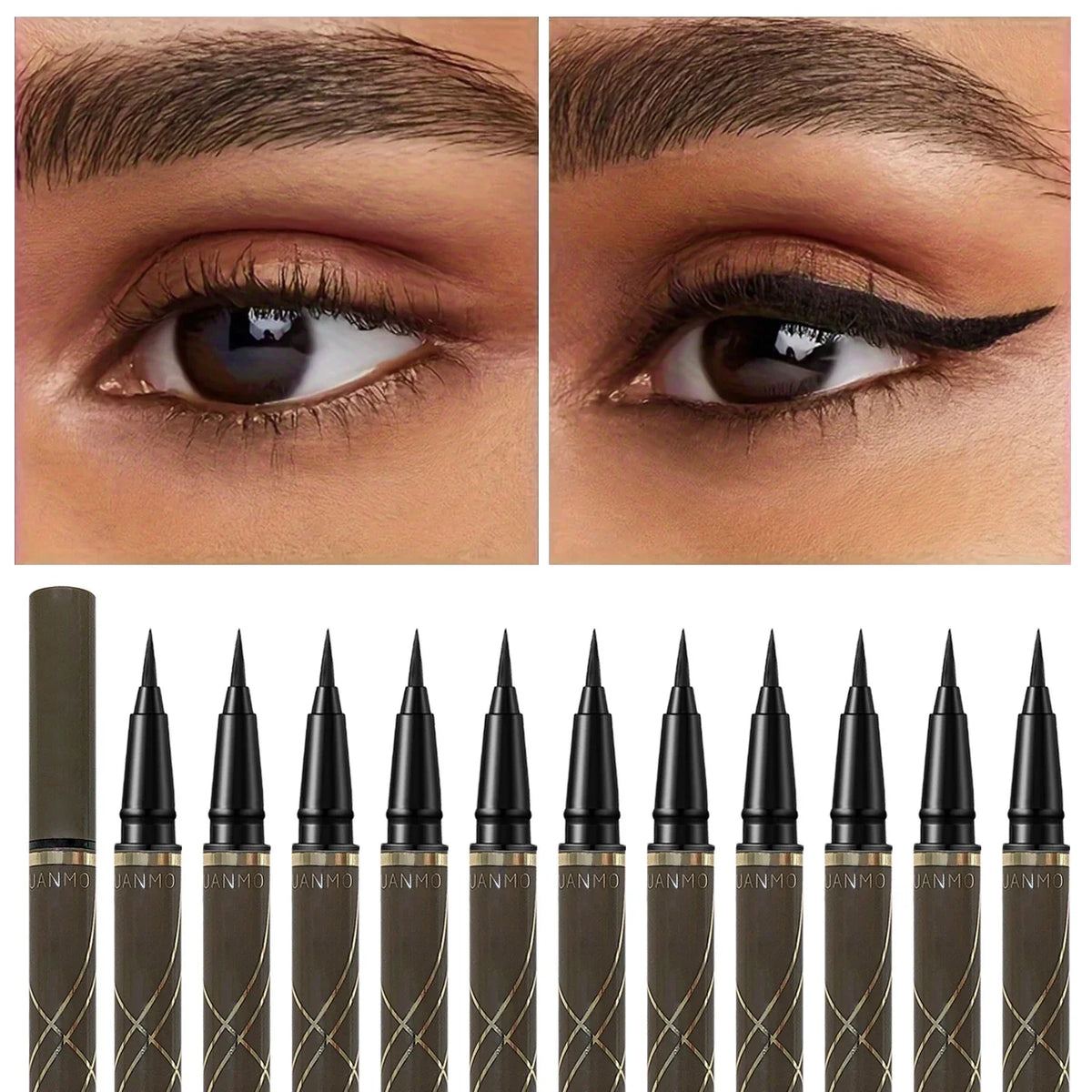 Slim Gel Eyeliner Pen – Waterproof & Smudge-Proof | HIP Gel Eyeliner Pen HIP