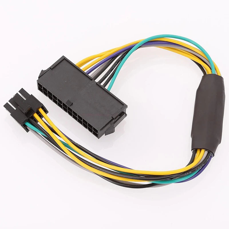 24-Pin to 8-Pin Power Converter Cable | Dell Optiplex Power Converter Cable HIP As Photo