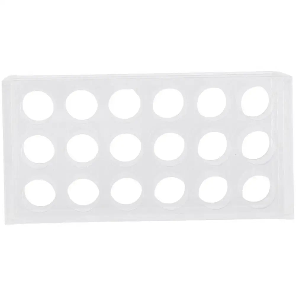 Clear Acrylic Test Tube Rack 18-Hole Stand – 10ml & 15ml Tubes Test Tube Rack HIP