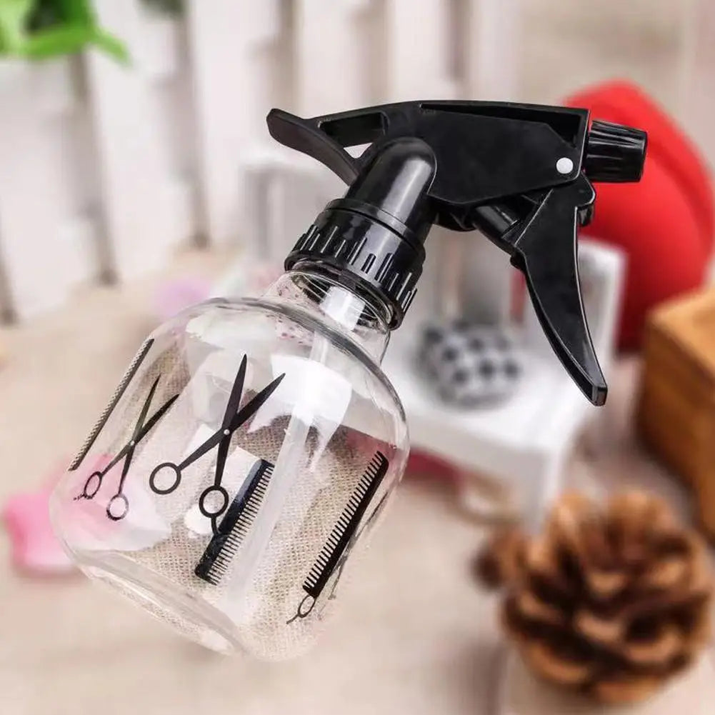 250ML Hairdressing Spray Bottle Salon Barber Hair Tools Water Sprayer Transparent Make-up Style Portable Plastic Spray Bottles HIP