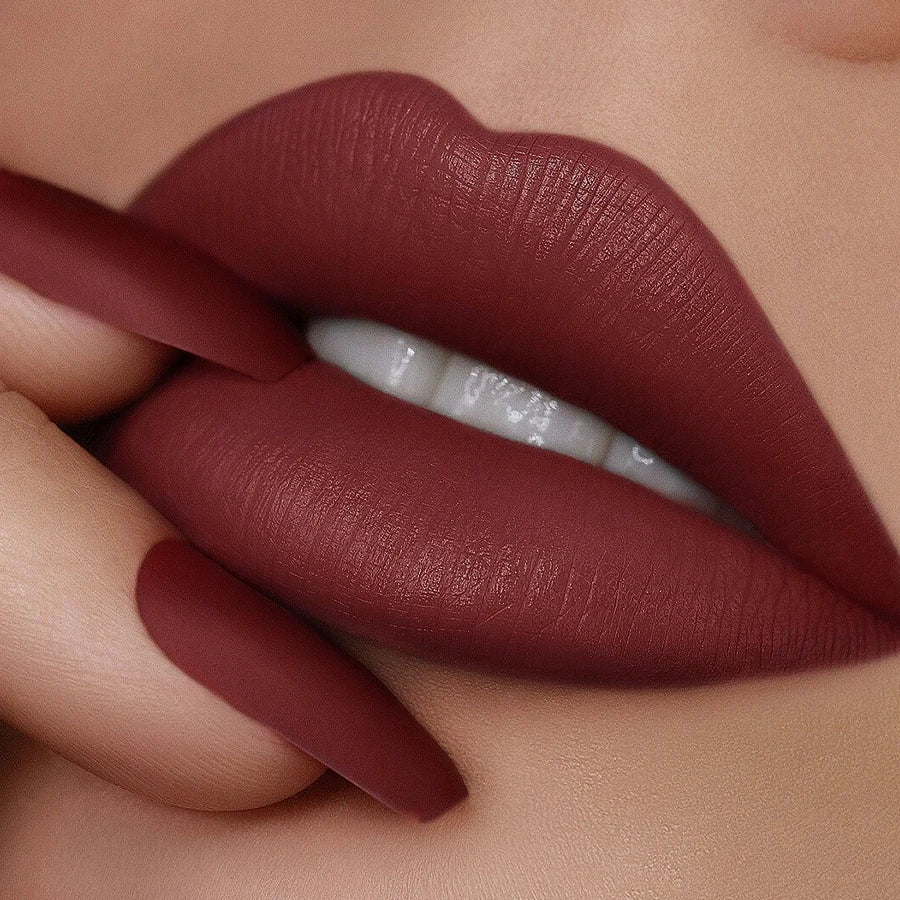 KAFURUX Velvet Matte Waterproof Lipstick – Long-Lasting Lip Tint Matte Lipstick HIP