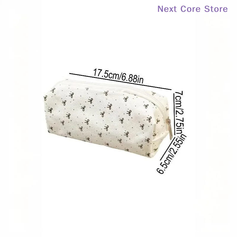 Large Capacity Canvas Pencil Pouch & Makeup Bag Organizer Pencil Pouch Organizer HIP