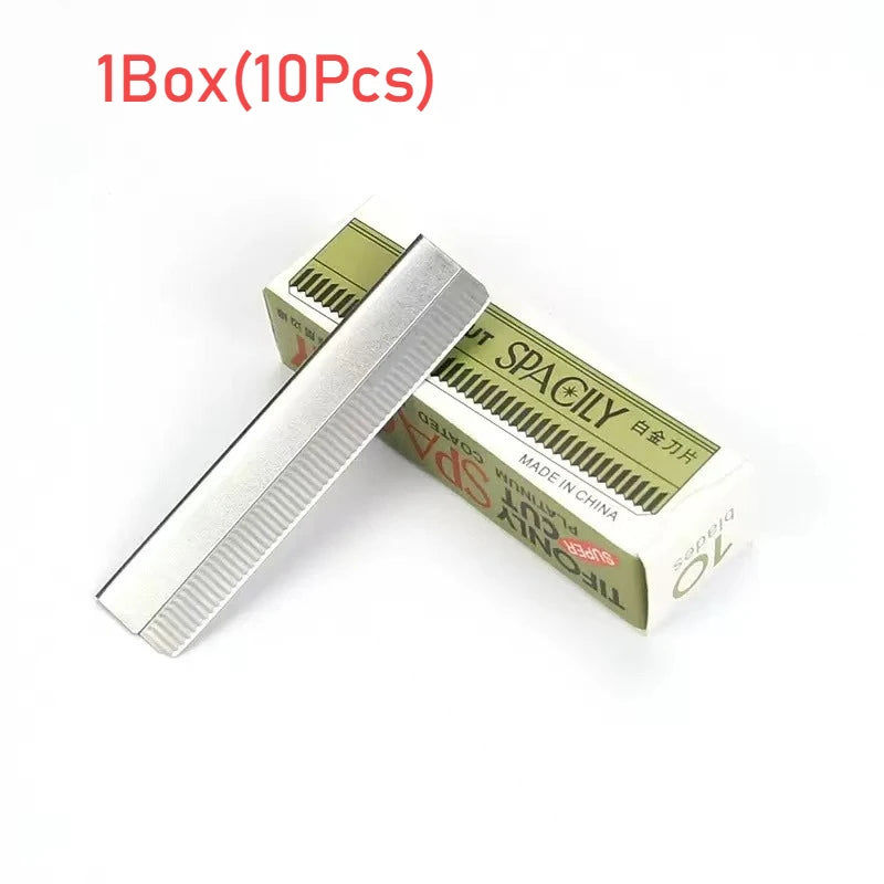 RUZOFO Eyebrow Razor & Face Shaver – 10-Pack Stainless Steel Eyebrow Razor Set HIP C629-10pcs