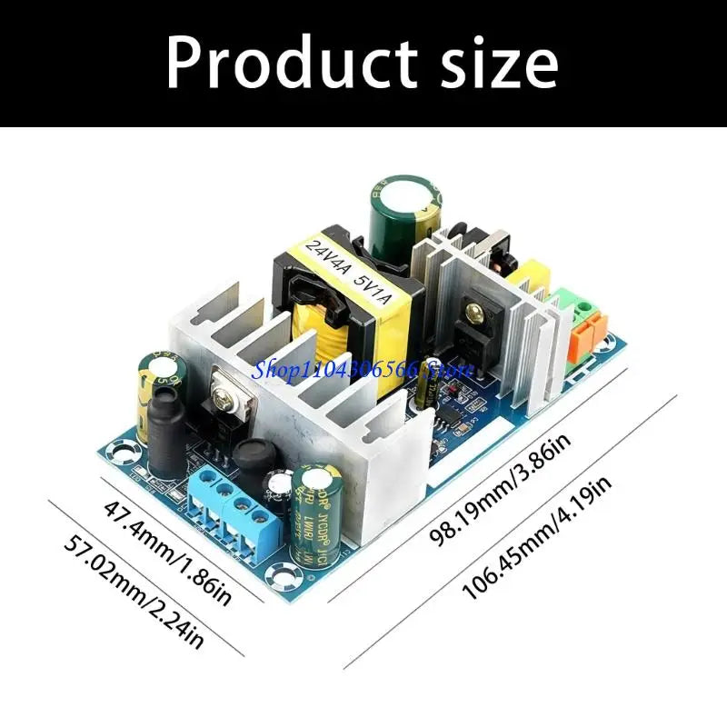 AC/DC Dual Output Power Supply Module 24V 4A & 5V 1A 120W AC/DC Power Module HIP