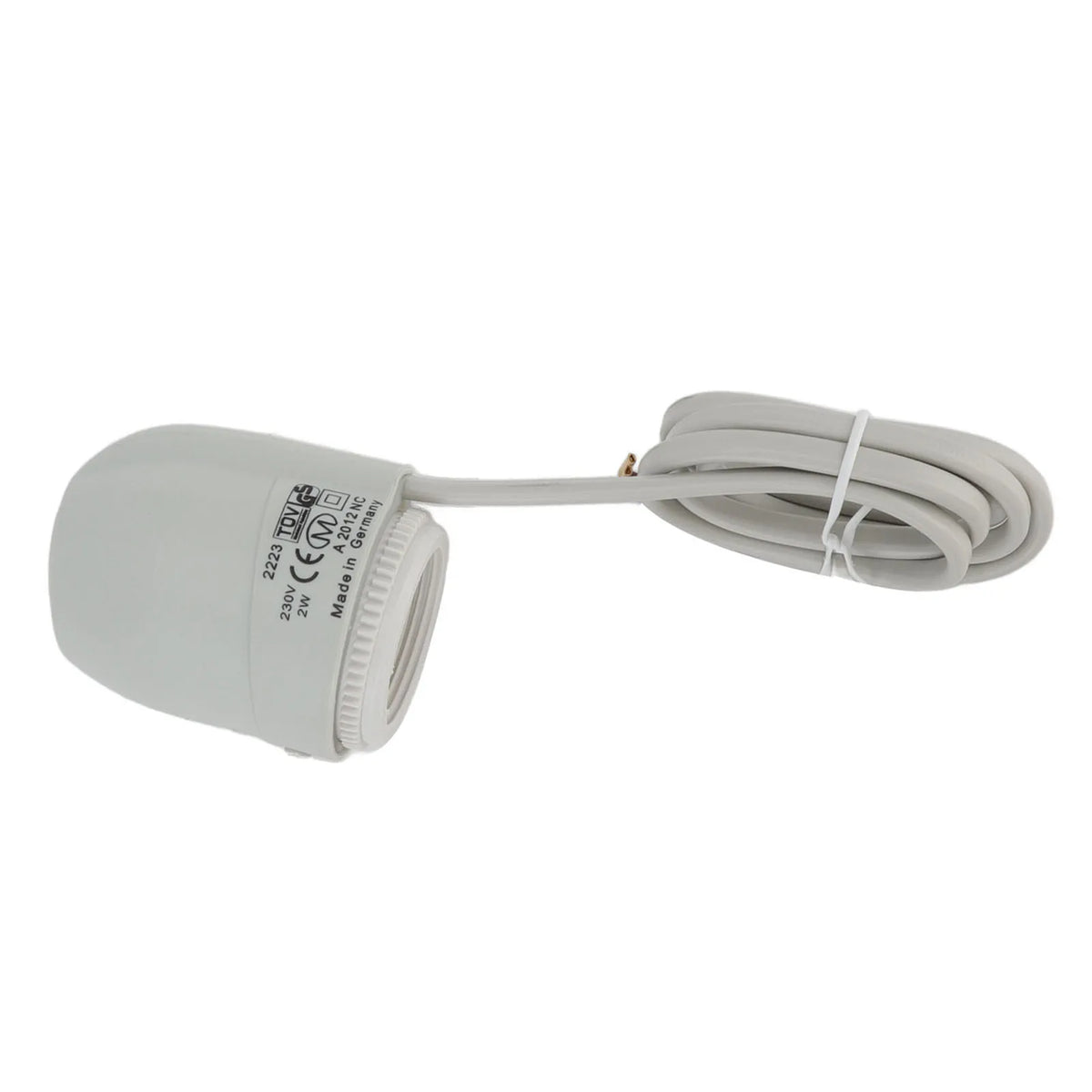 Electric Thermal Actuator IP54 Waterproof PC Easy To Install Thermoelectric Actuator 2W Closed 230V for Ground Heating HIP