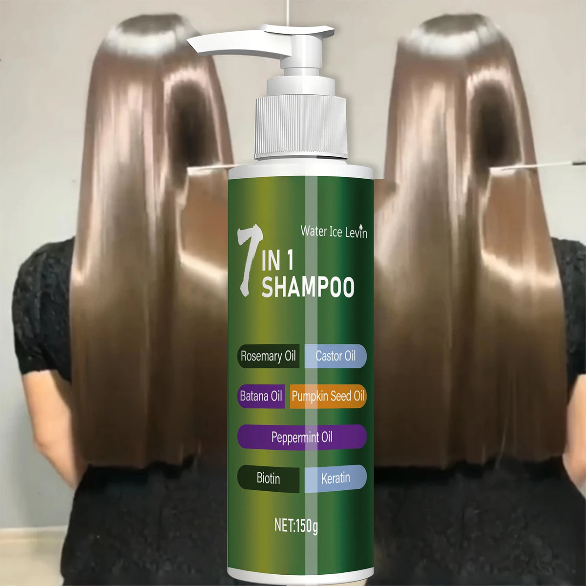 7-in-1 Rosemary, Batana & Castor Oil Shampoo | All Hair Types Moisturizing Shampoo HIP