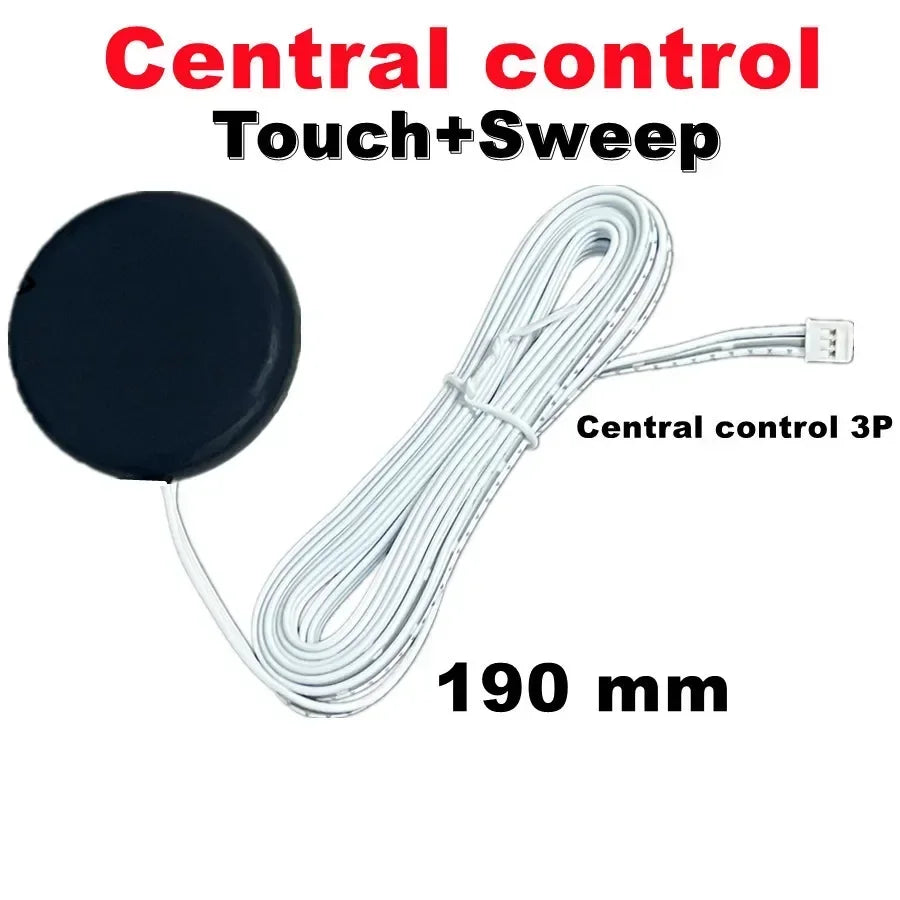 Penetrable Touch Dimmer Switch 12V 24V LED – Up to 25mm Wood Touch Dimmer Switch HIP Central control 3P-A DC12V-24V