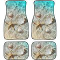 4-Piece Seashell Starfish Car Floor Mats – Universal Fit Car Floor Mats HIP 1