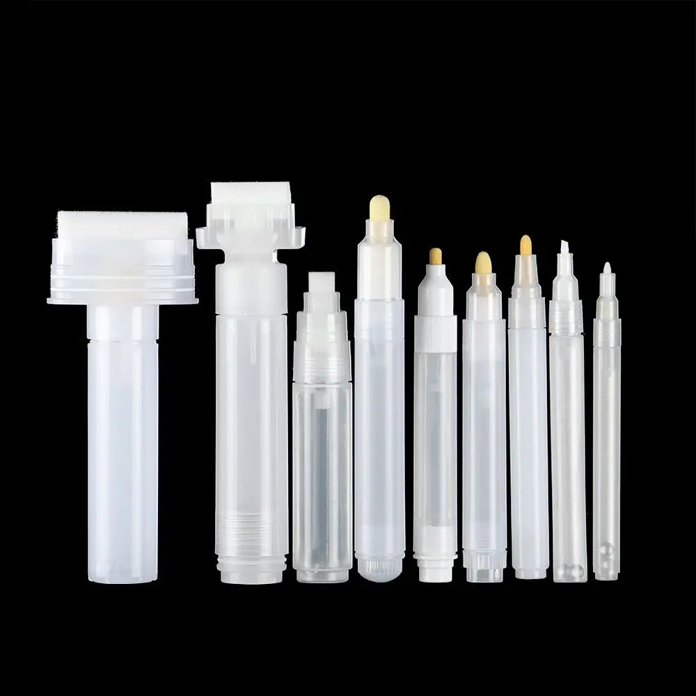 Empty Refillable Marker Pen Barrels – Chalk & Paint Tubes Refillable Marker Barrel HIP