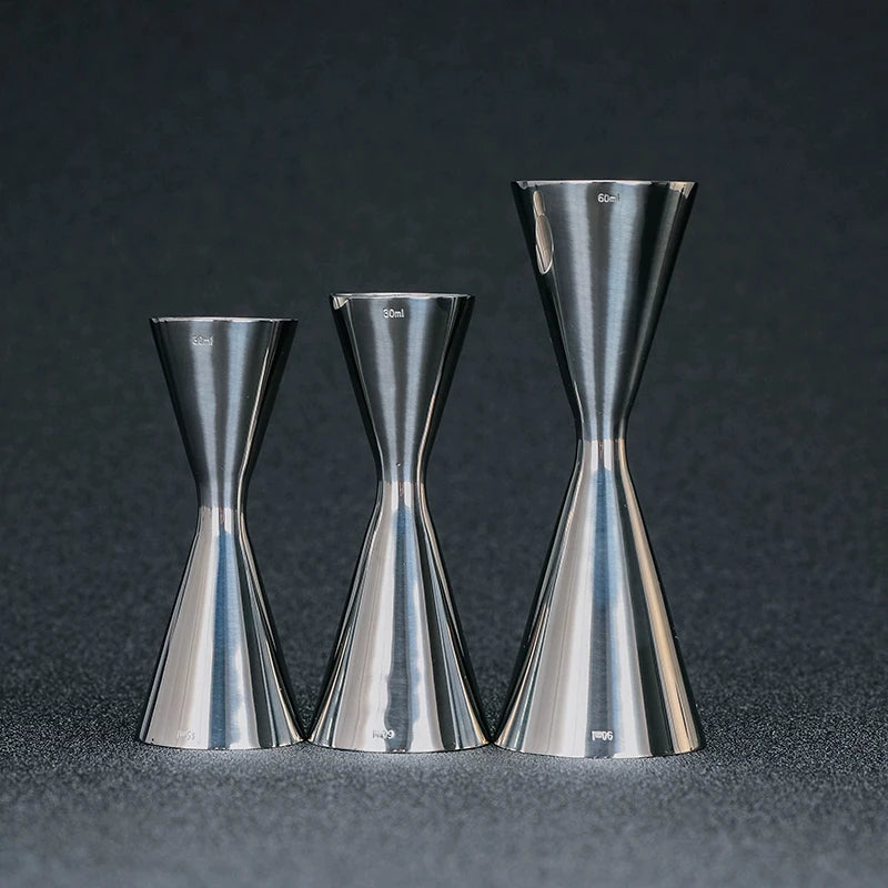 Cocktail Jigger Bar Measure Tool – Silver, Copper & Gold Cocktail Jigger HIP