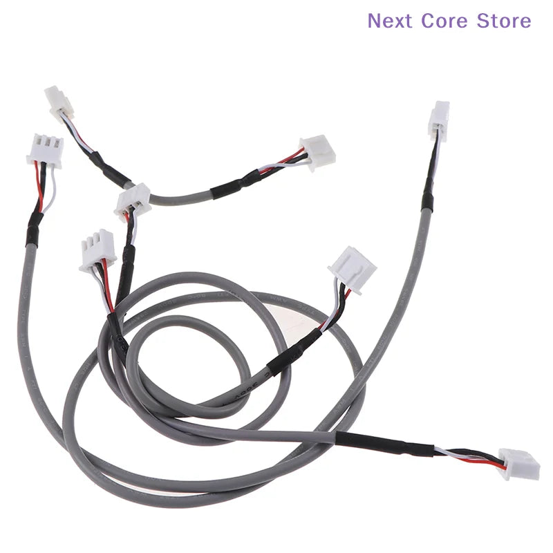 5-Pack XH2.54 3-Pin HiFi Amplifier Shielded Audio Cable Shielded Audio Cable HIP