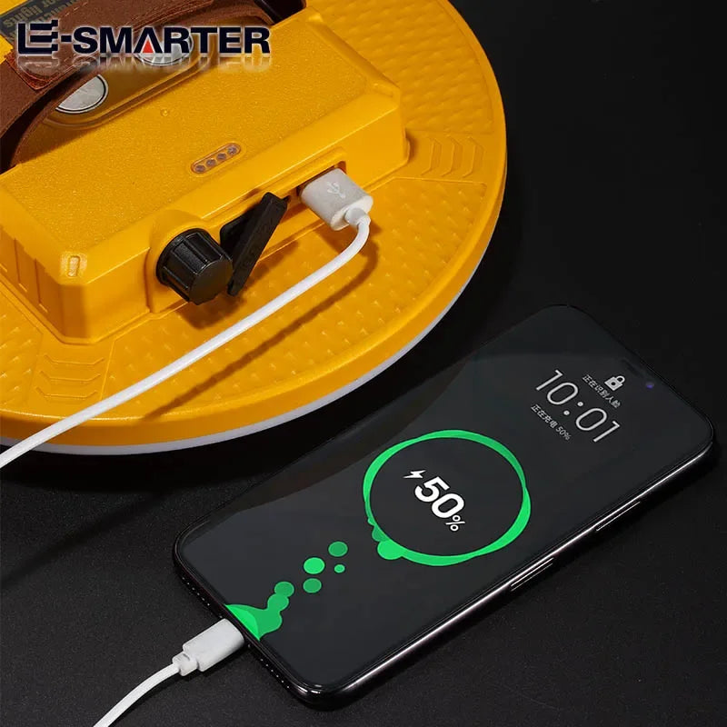 ESMARTER Rechargeable LED Camping Lantern & Power Bank Camping Lantern HIP