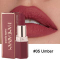 HANDAIYAN Matte Lipstick – 6-Color Moisturizing Long-Lasting Matte Lipstick HIP 05 Umber 3.5g Full Size