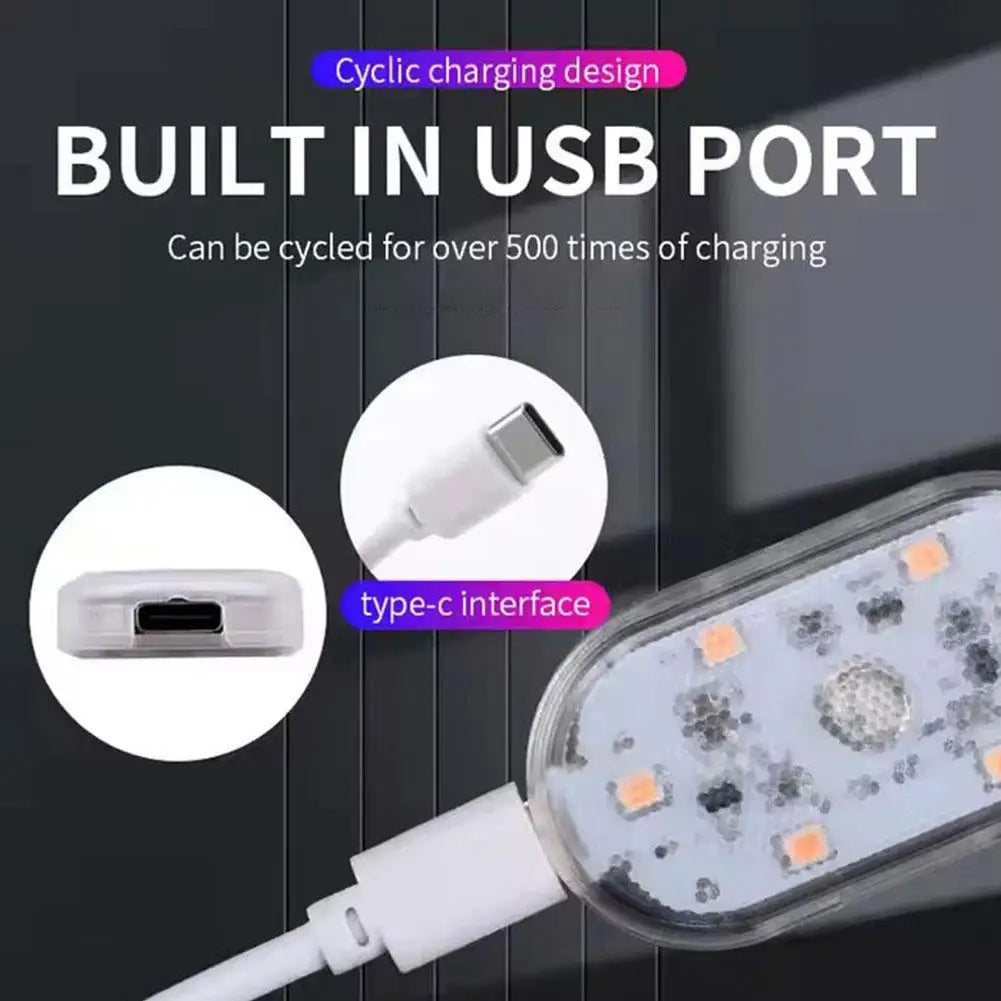 Universal Vehicles Multicolor Atmosphere Lamp Car Touch Control LED Ambient Light Interior Decoration Lighting Accessories HIP