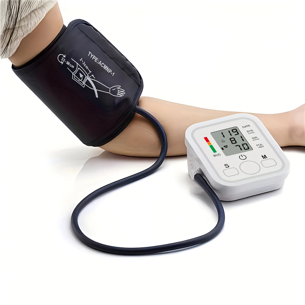 Fireurus Digital Upper Arm Blood Pressure Monitor | USB or Battery Blood Pressure Monitor HIP
